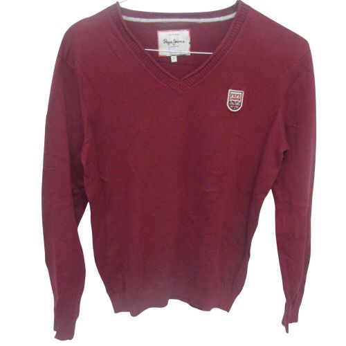 Pull couleur bordeaux Pepe Jeans taille (S) - pp jeans london - Modalova