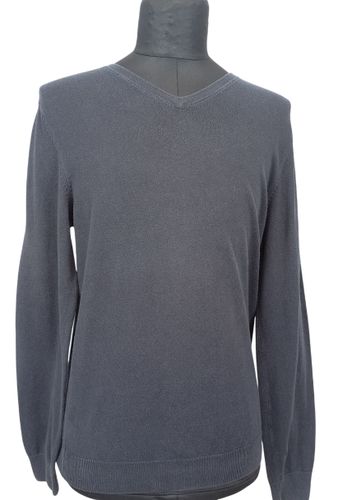 Pull H noir TM "jules" col en v - Jules - Modalova