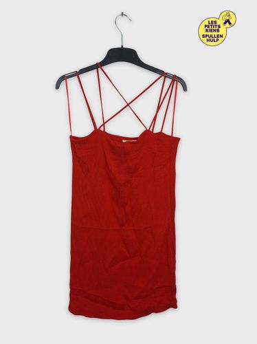 Robe rouge H&m  bretelles  - h&m - Modalova