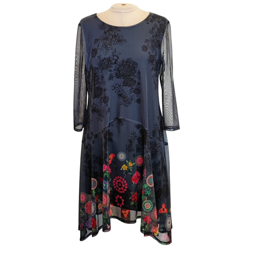 Robe  motifs fleuri - M - desigual - Modalova