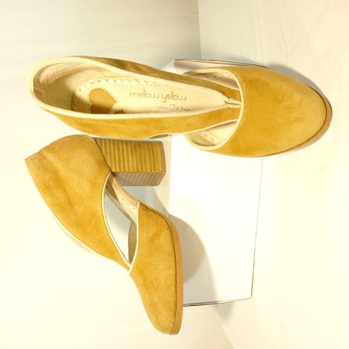 Chaussures clair à talons - - P35 - mellow yellow - Modalova