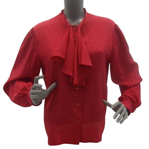 Chemisier vintage avec nud taille (44) - made in france - Modalova