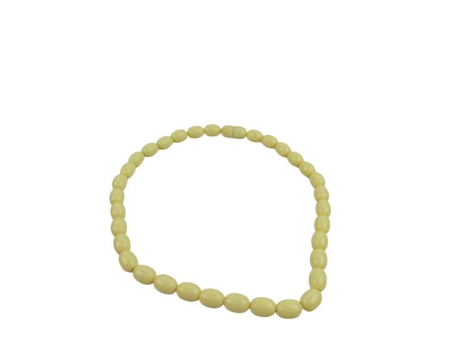 Collier vintage en perles de celluloïd gradée - Label Emmaus - Modalova