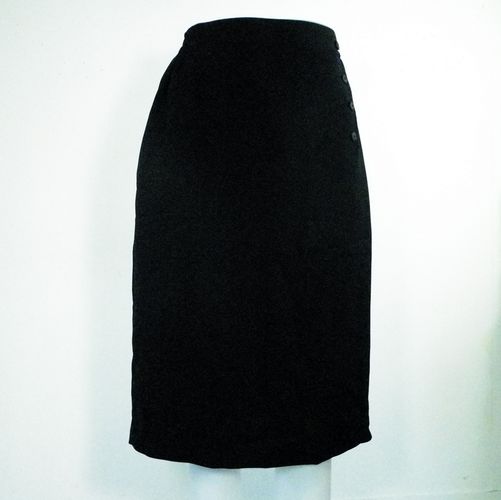 Jupe Noire Taille Estimée 38 - Label Emmaus - Modalova