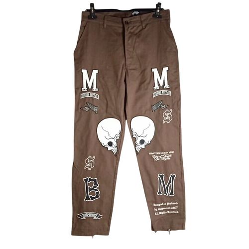Pantalon cargo universitaire zipp - man - Modalova