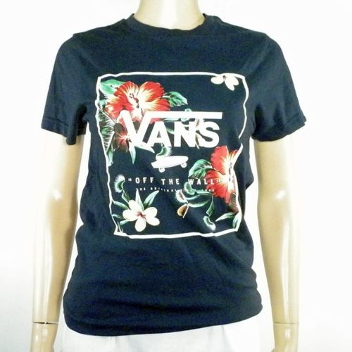 T-Shirt Femme Bleu VANS Taille XS - vans - Modalova