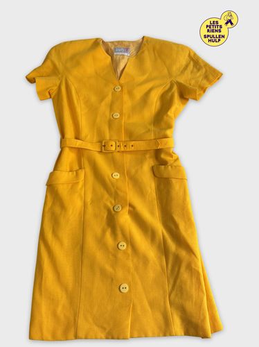 Robe Vintage Jaune  - lady f - Modalova