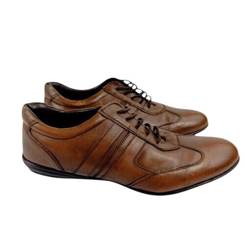 Chaussures en cuir marron Taille 42 - Label Emmaus - Modalova