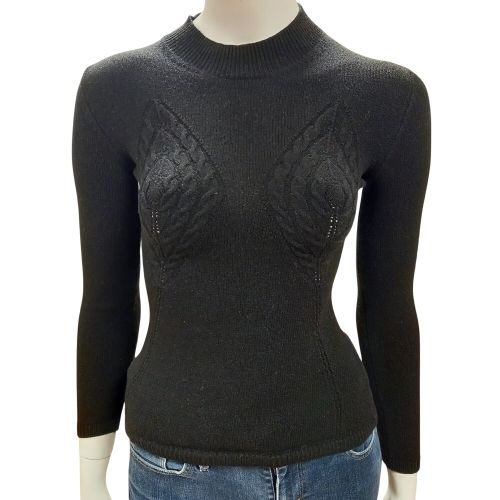 Pull noir- Mugler- T:32 - mugler - Modalova