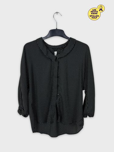 Chemisier basic  pois et blancs M  - Zara - Modalova