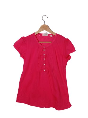 Blouse Fuchsia À Détails Plissés (T5953) - H&M - Modalova