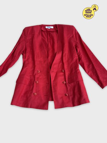 Blazer Avanna rouge  - Label Emmaus - Modalova