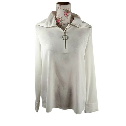 Bouse zippe Coopen blanche taille S - lauren vidal - Modalova