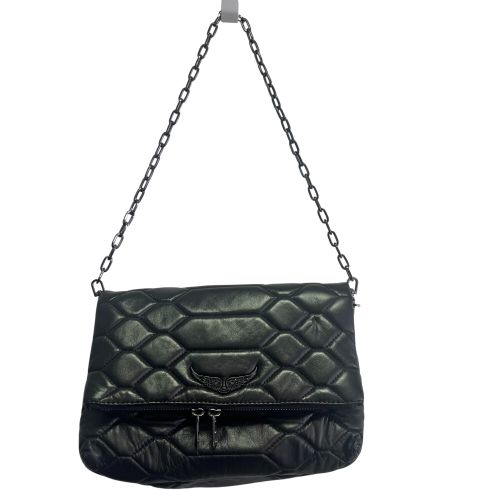 Sac  main Rocky matelass en cuir - zadig&voltaire - Modalova