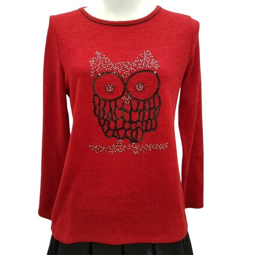 Pull fin "chouette" - Taille 1 - Armand Thiery - Modalova