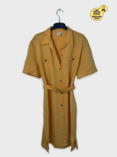 Robe chemise vintage ceinture  - marque inconnue - Modalova
