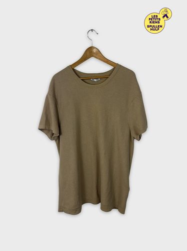 T-shirt beige textur Zara XL - Zara - Modalova