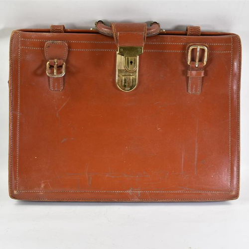 Ancien cartable en cuir - Label Emmaüs - Modalova