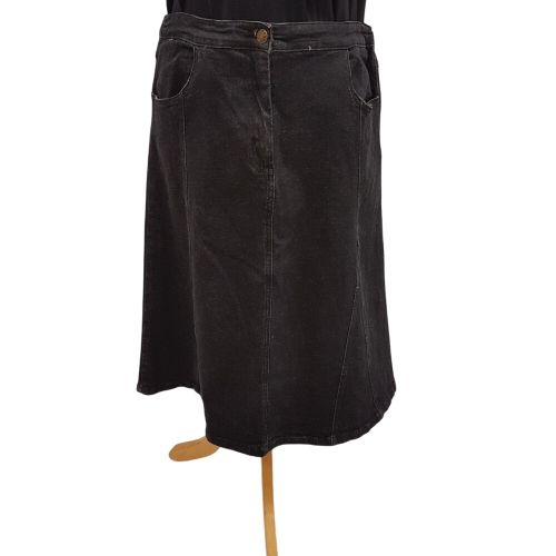 Jupe en jean trapze - taille 42 - Bleu Bonheur - Modalova