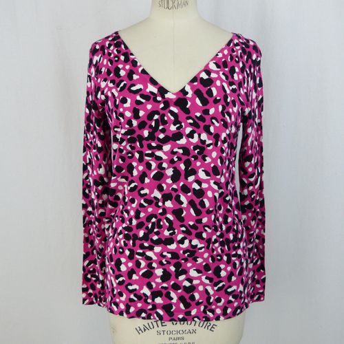 Pull col V - rose - RIU - T1 - riu paris - Modalova