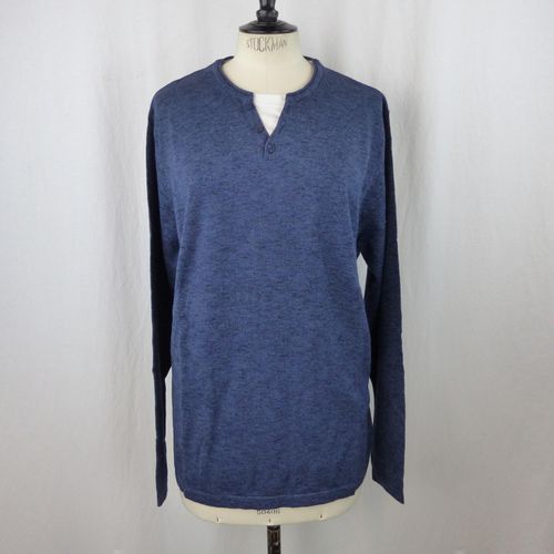 Pull col blanc bleu - Celio - L - celio - Modalova