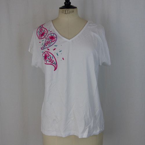 T-Shirt  motifs roses - T1 - riu paris - Modalova