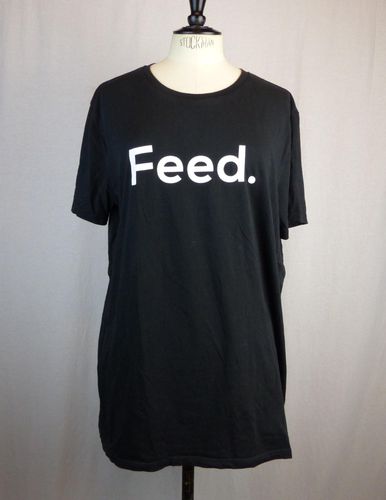 T-Shirt Noir - Feed. - L - feed. - Modalova