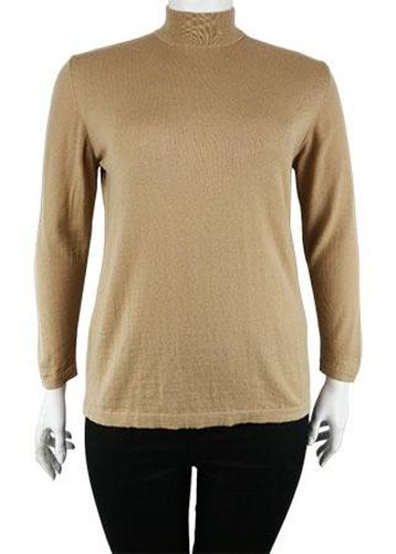 Pull manches longues---Beige-50 - XXL-Fminin - j.dona - Modalova