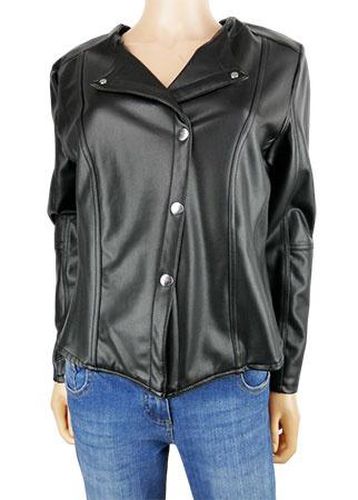 Veste simili-cuir-BCBC--Noir-38 - M-Fminin - Label Emmaus - Modalova