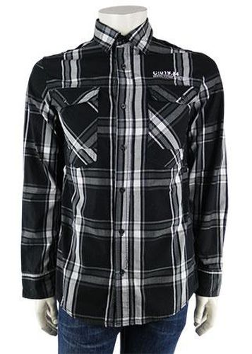 Chemise manches longues ---Gris-M-Masculin - cargo original brand - Modalova