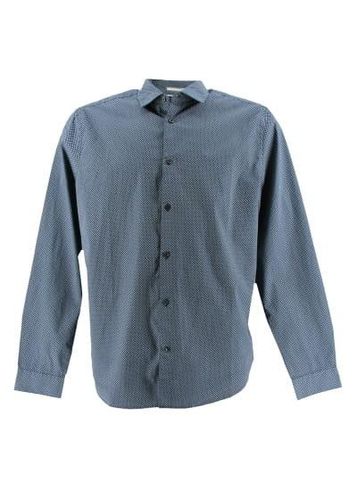 Chemise manches longues ---Bleu fonc-XL-Masculin - kiabi - Modalova