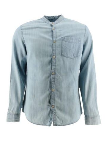 Chemise manches longues---Bleu-M-Masculin - kiabi - Modalova