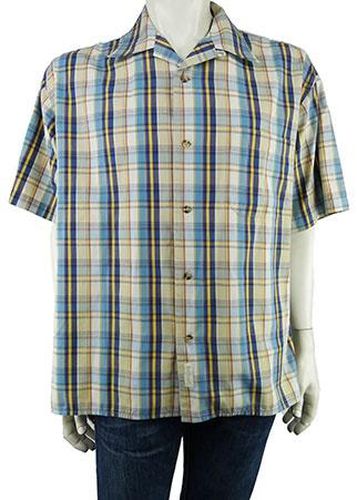 Chemise manches courtes---Multicolore-L-Masculin - soft grey - Modalova