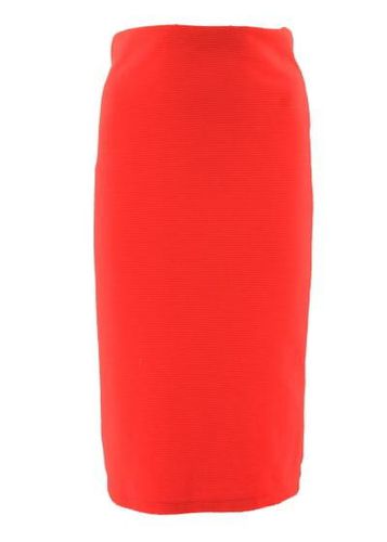 Jupe mi-longue---Rouge-38 - M-Fminin - h&m - Modalova