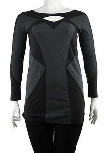 Top de sport manches longues---Gris-46 - XL-Fminin - tanas - Modalova