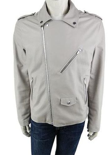 Blouson simili-cuir ---Gris-XL-Masculin - zara man - Modalova