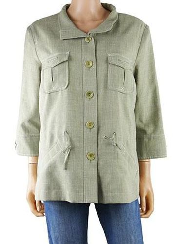 Veste manches 3/4---Vert-44 - L-Fminin - un jour ailleurs - Modalova