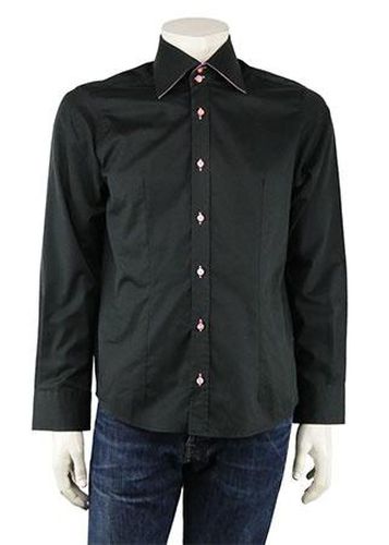 Chemise manches longues---Noir-XL-Masculin - bruce field - Modalova