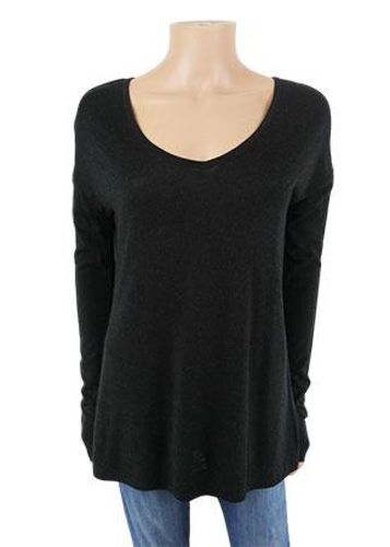 Pull manches longues---Noir-32 - XS-Fminin - basics - Modalova