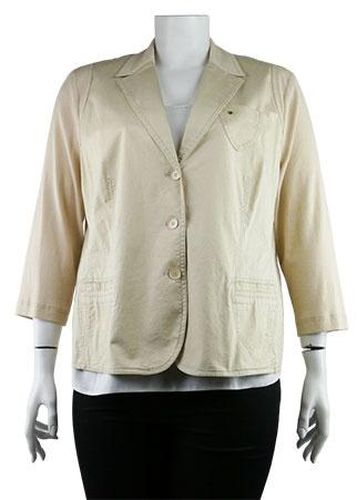 Veste manches longues ---Beige-52 - XXL-Fminin - lucia - Modalova