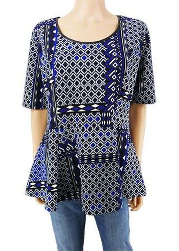 Top manches courtes---Bleu-42 - L-Fminin - ms mode - Modalova