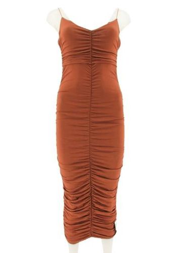 Robe mi-longue---Marron-36 - S-Fminin - asos - Modalova