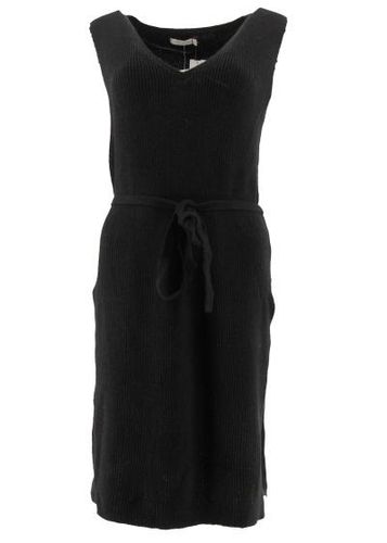 Robe pull fendue jusqu' la taille---Noir-38 - M-Fminin - gemo - Modalova