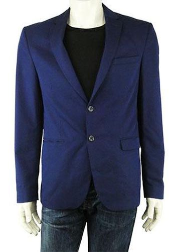 Veste manches longues---Bleu fonc-M-Masculin - zara man - Modalova