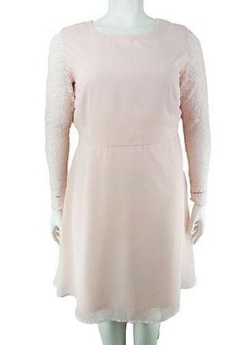 Robe manches longues---Rose-46 - XL-Fminin - bpc - Modalova