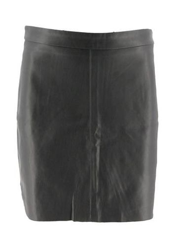 Jupe courte simili-cuir---Noir-38 - M-Fminin - kiabi - Modalova