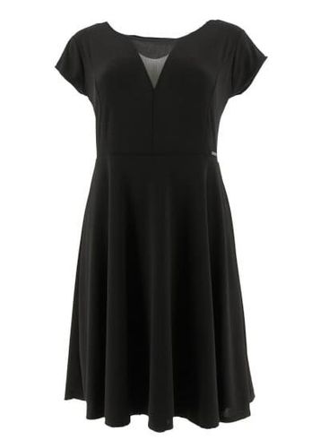 Robe manches courtes---Noir-42 - L-Fminin - guess - Modalova