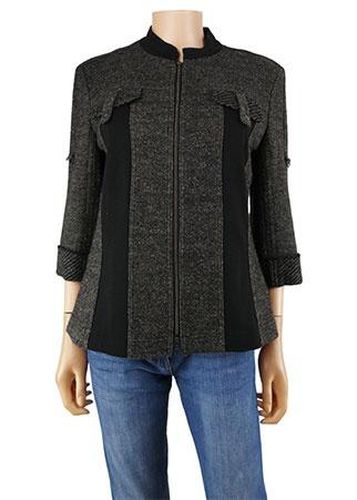 Veste manches 3/4---Noir-38 - M-Fminin - basler - Modalova