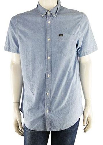 Chemise manches courtes---Bleu-M-Masculin - lee - Modalova