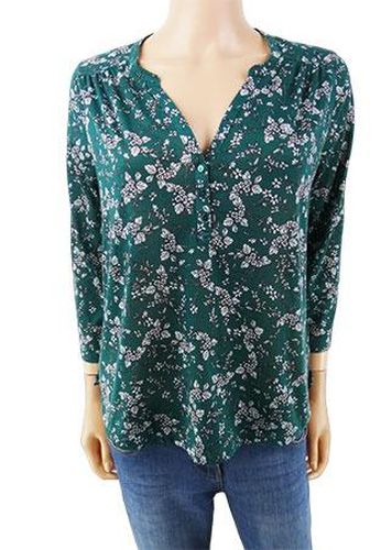 Top manches 3/4---Vert-34 - S-Fminin - h&m - Modalova